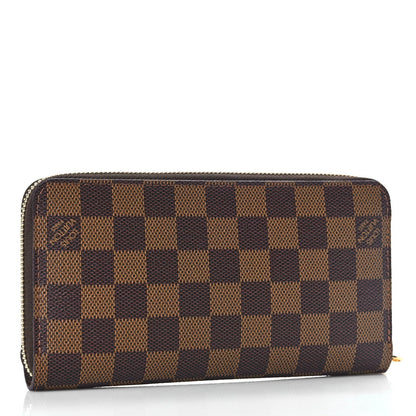 LOUIS VUITTON DAMIER EBENE ZIPPY WALLET