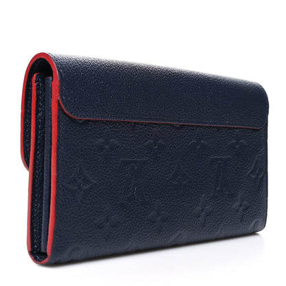 LOUIS VUITTON EMPREINTE LEATHER PONT NEUF WALLET