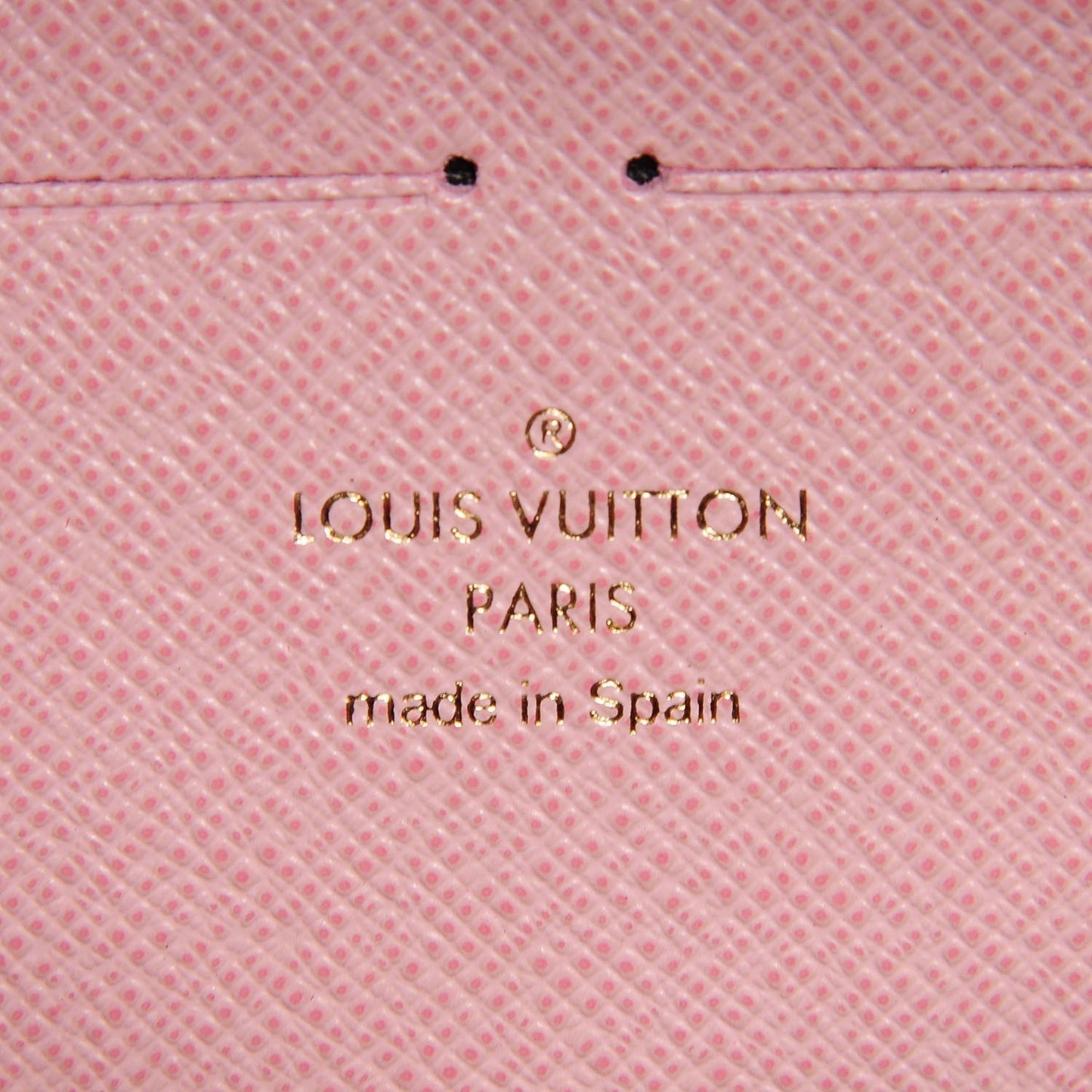 LOUIS VUITTON MONOGRAM CLÉMENCE WALLET ROSE BALLERINE