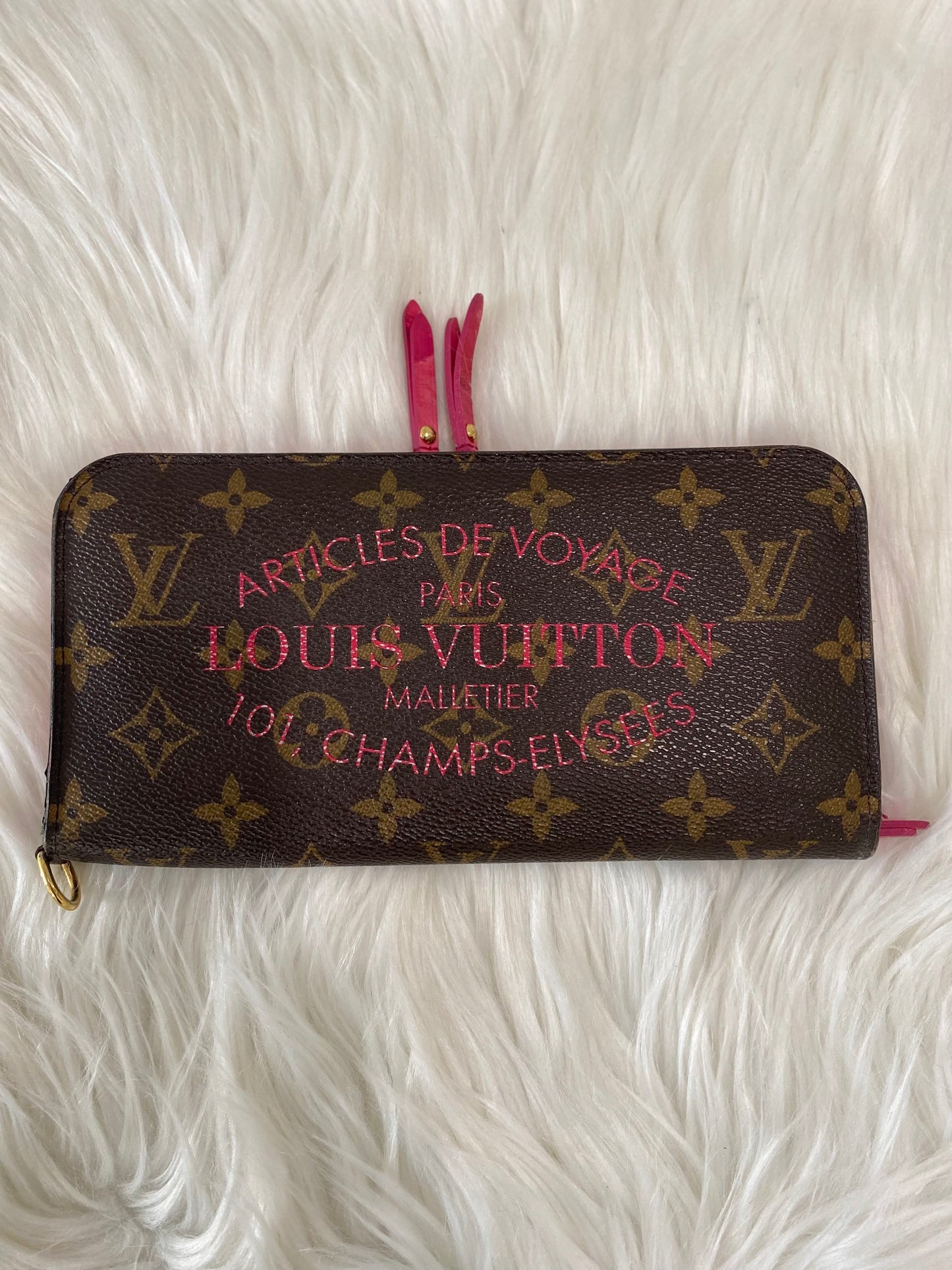 LOUIS VUITTON MONOGRAM ARTICLES DE VOYAGE IKAT INSOLITE WALLET