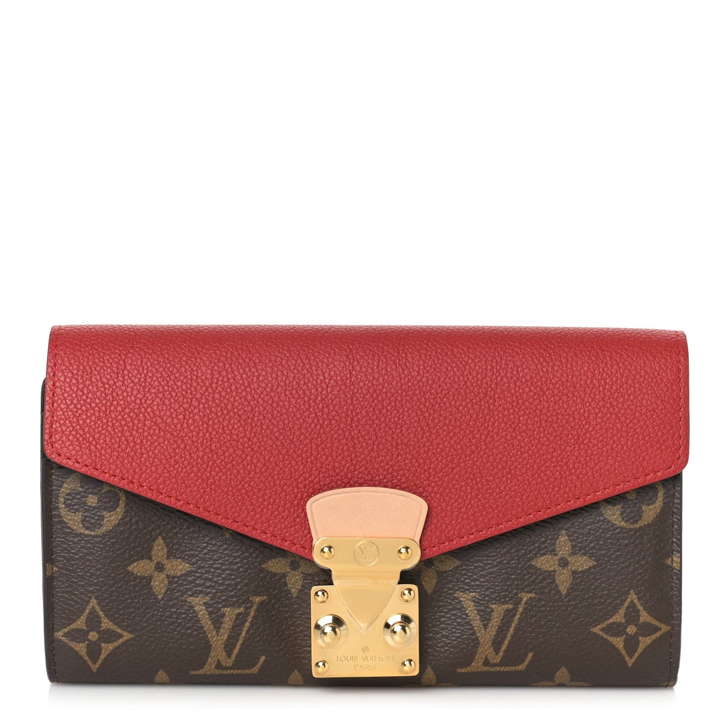 LOUIS VUITTON MONOGRAM PALLAS WALLET CHERRY