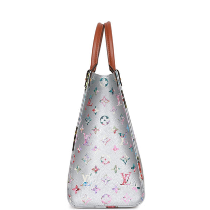 Louis Vuitton  LV Garden Metallic Monogram OnTheGo MM