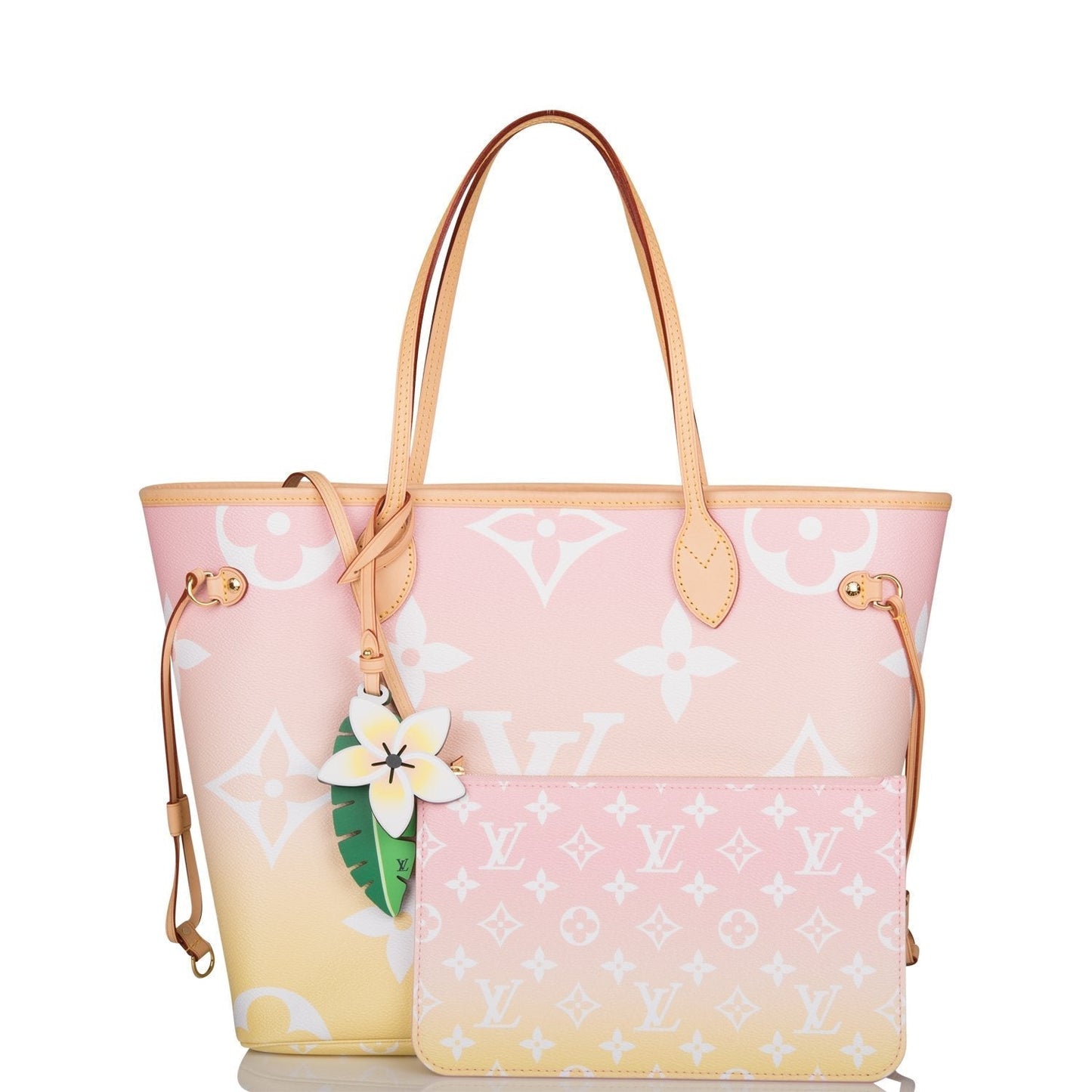 Louis Vuitton  Light Pink By The Pool Giant Monogram Neverfull MM