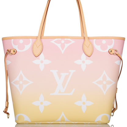 Louis Vuitton  Light Pink By The Pool Giant Monogram Neverfull MM