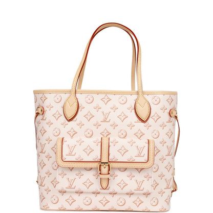 Louis Vuitton  Fall For You Beige Clair Monogram Neverfull MM