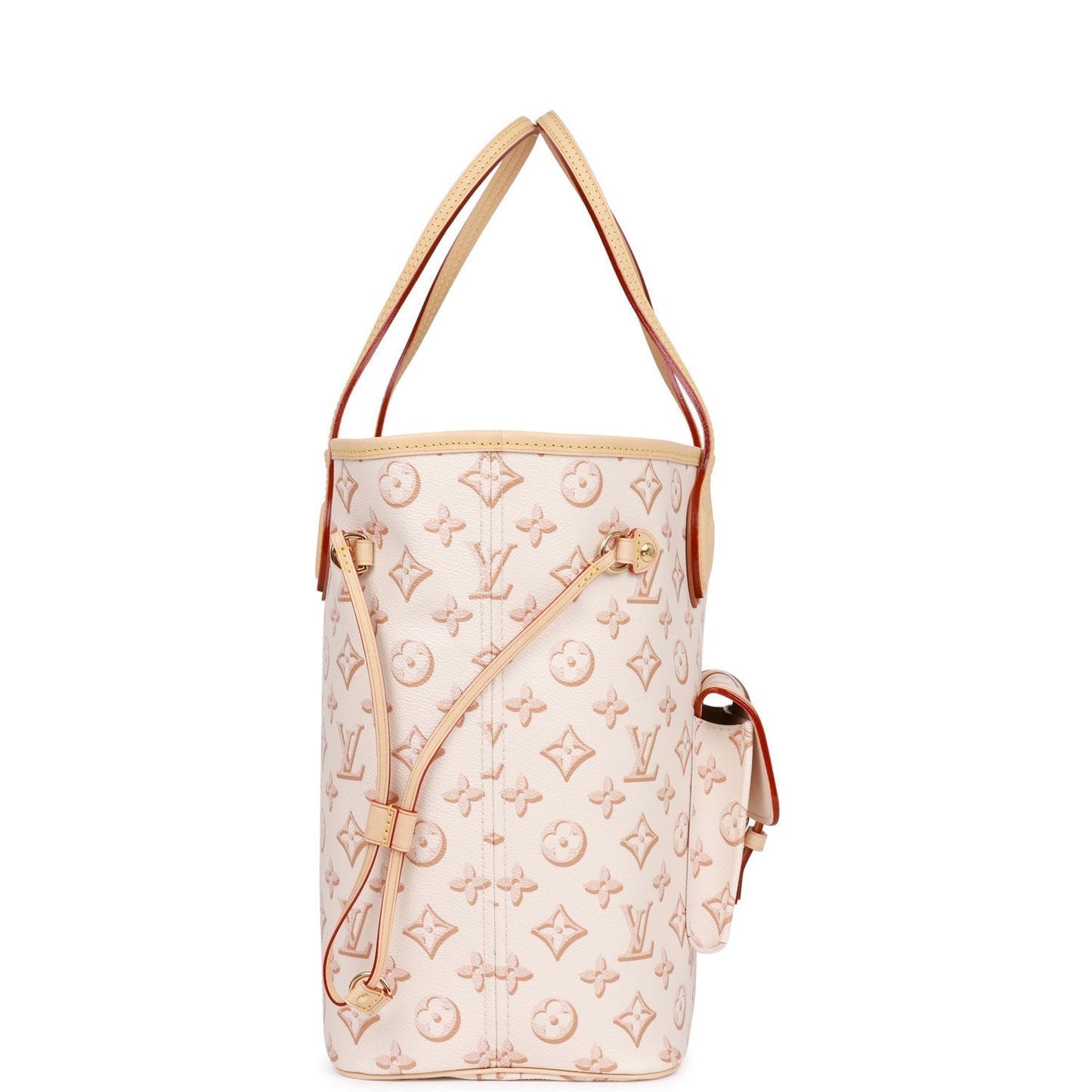 Louis Vuitton  Fall For You Beige Clair Monogram Neverfull MM