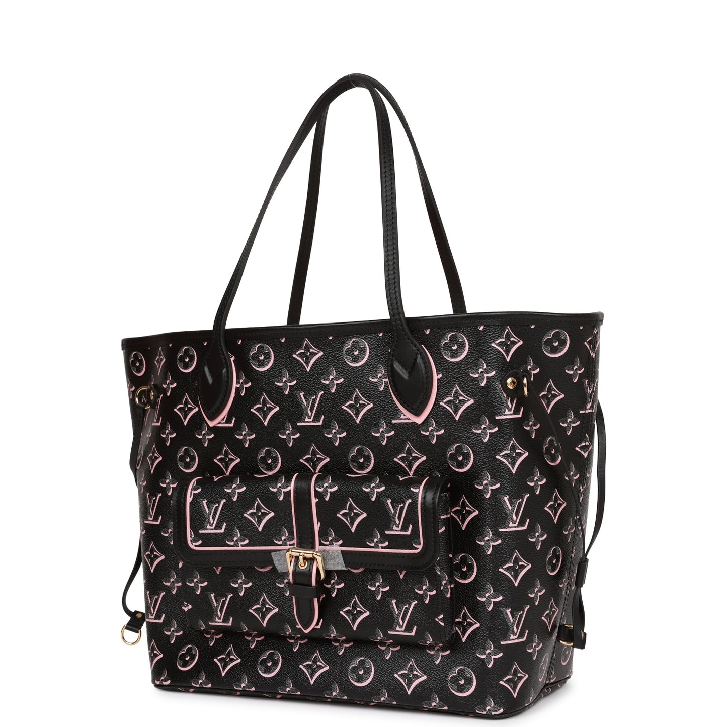 Louis Vuitton  Fall For You Black Monogram Neverfull MM