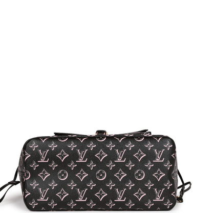 Louis Vuitton  Fall For You Black Monogram Neverfull MM