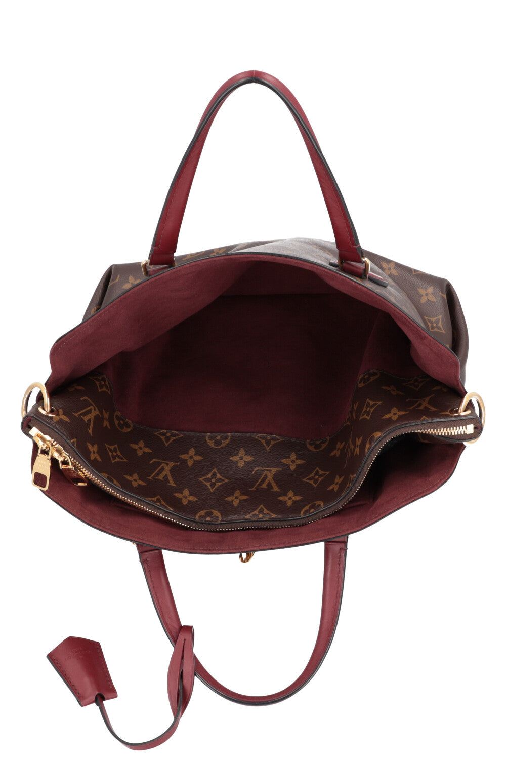 Louis Vuitton  Flower Zipped Tote MM Bag MNG