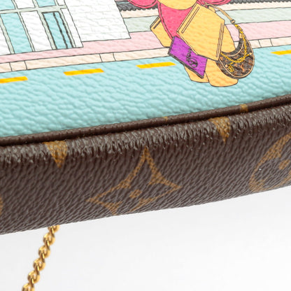 LOUIS VUITTON  Limited Edition Mini Pochette Monogram Vivienne