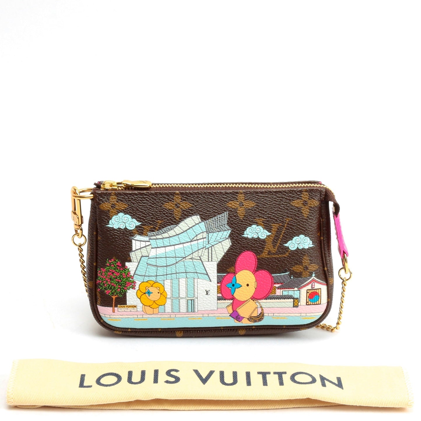 LOUIS VUITTON  Limited Edition Mini Pochette Monogram Vivienne