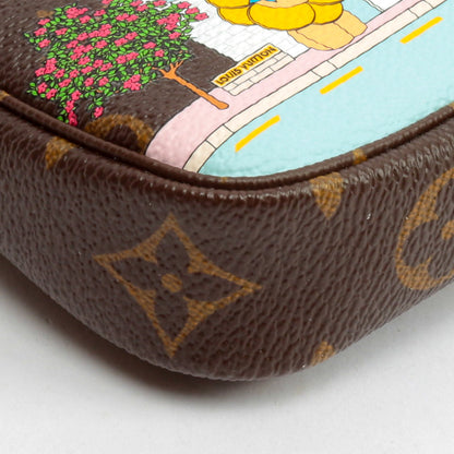 LOUIS VUITTON  Limited Edition Mini Pochette Monogram Vivienne