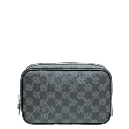 Louis Vuitton Ebene Graphite Toiletry PM Bag