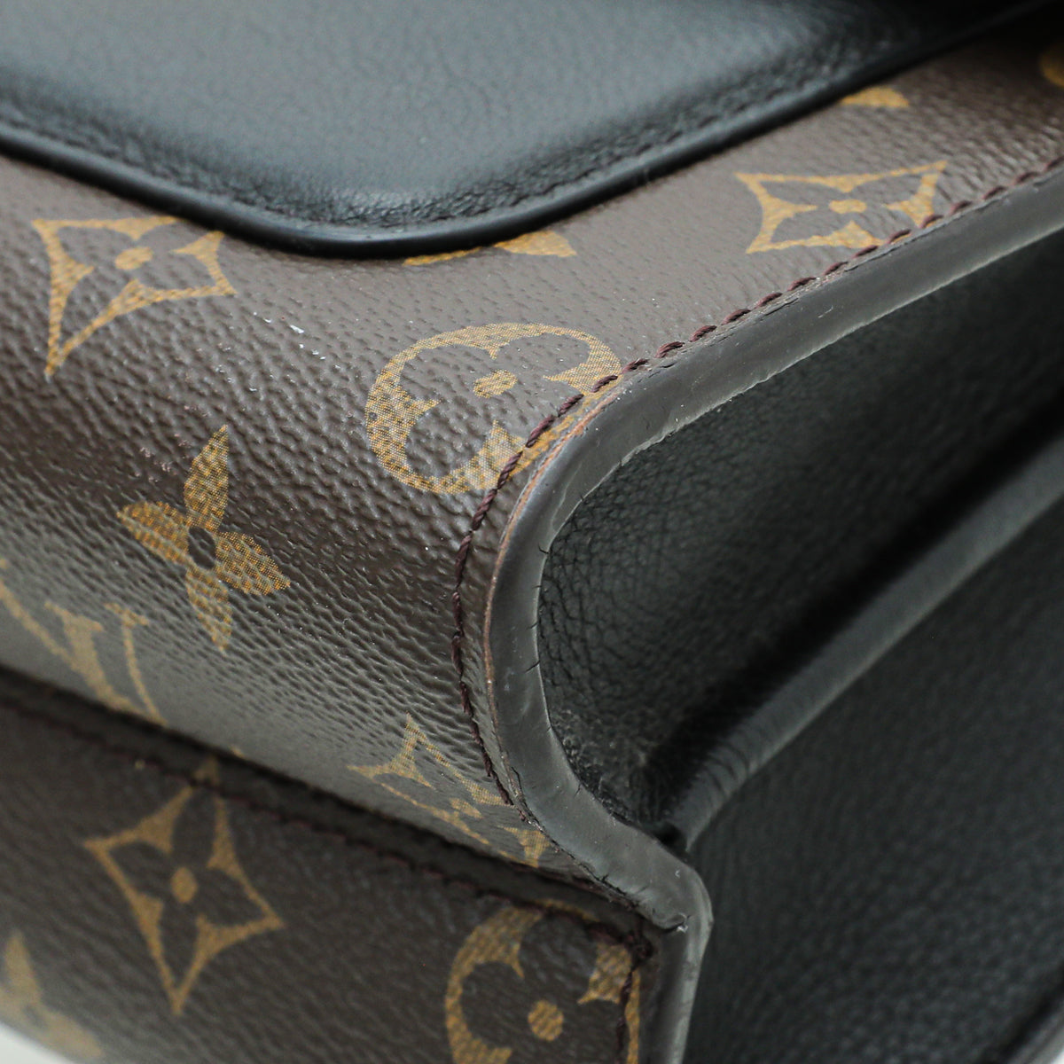 Louis Vuitton Monogram Black Victoire Bag