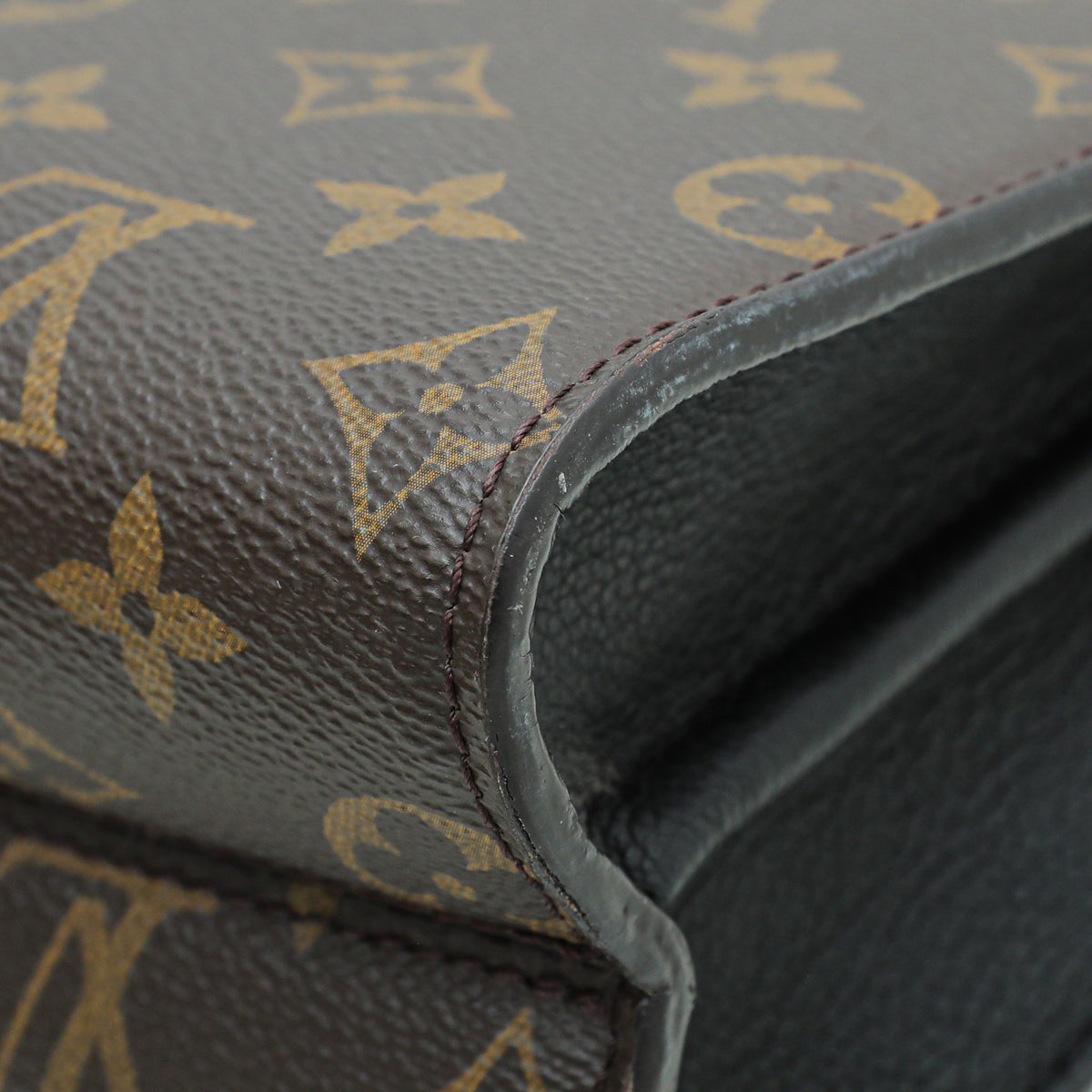 Louis Vuitton Monogram Black Victoire Bag