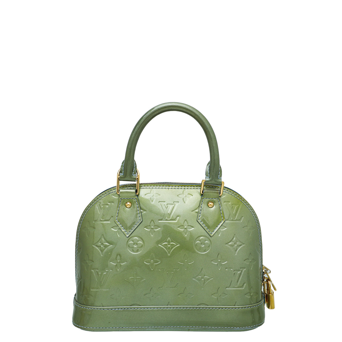 Louis Vuitton Givre Monogram Vernis Alma BB Bag