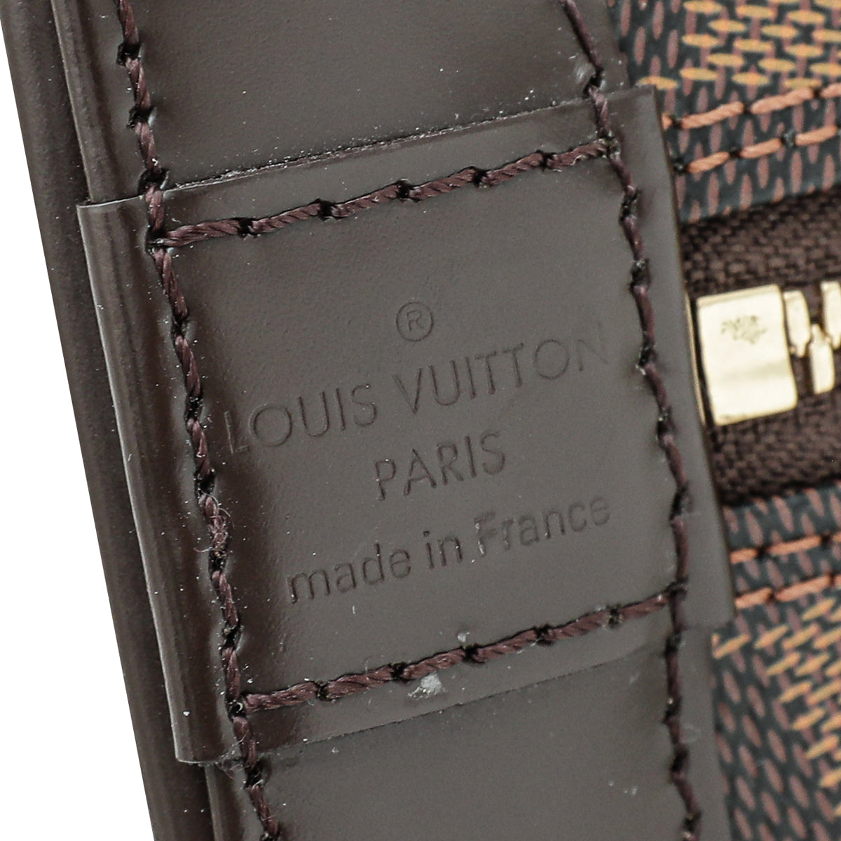 Louis Vuitton Ebene Alma PM Bag