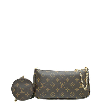 Louis Vuitton Khaki Monogram Multi Pochette Accessories Bag