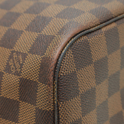 Louis Vuitton Ebene Neverfull MM Tote Bag W/ J7 Initials