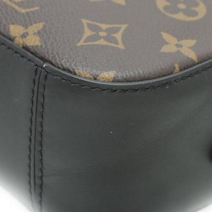 Louis Vuitton Monogram Black Saintonge Bag