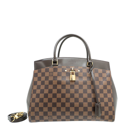 Louis Vuitton Ebene Rivoli MM Bag W /M.E Initials on Clochette