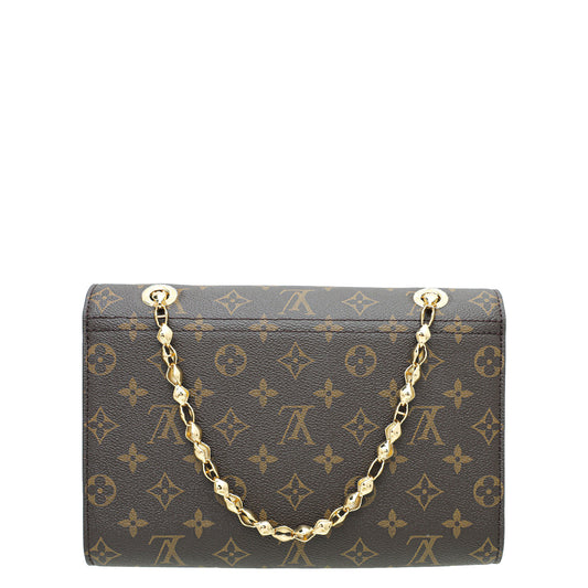 Louis Vuitton Monogram Black Victoire Bag