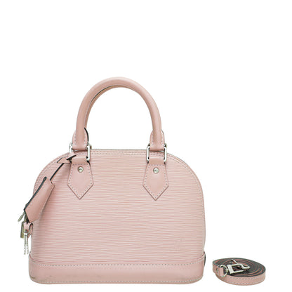 Louis Vuitton Rose Ballerina Alma BB Bag