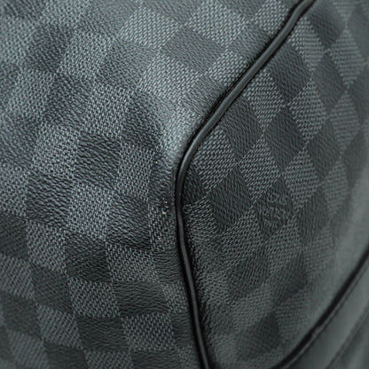 Louis Vuitton Graphite Keepall Bandouliere 55 Bag