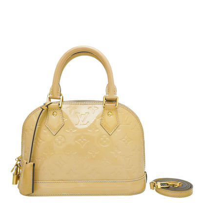 Louis Vuitton Dune Monogram Vernis Alma BB Bag