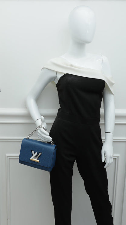 Louis Vuitton Toledo Blue Twist PM Strass Enamel Bag