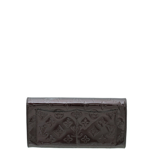 Louis Vuitton Amarante Monogram Vernis Rossmore MM Clutch