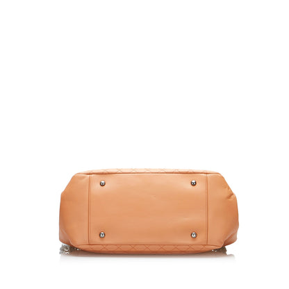 Chanel Boy Accordion Flap Light Orange Lambskin