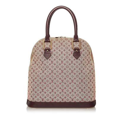 Louis Vuitton Alma Mini Lin Haut (SHG-35027)