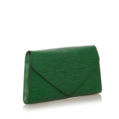 Louis Vuitton Epi Art Deco Clutch Bag (SHG-28027)