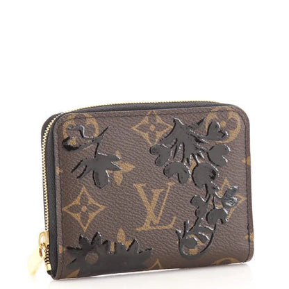 LOUIS VUITTON LIMITED EDITION MONOGRAM BLOSSOM ZIPPY WALLET