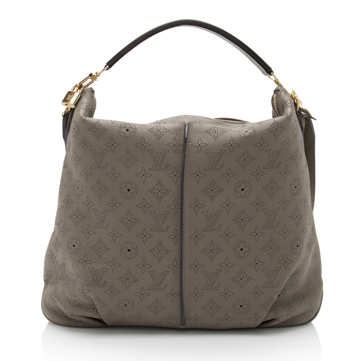 Louis Vuitton Mahina Leather Selene MM Shoulder Bag (SHF-QeOxAV)