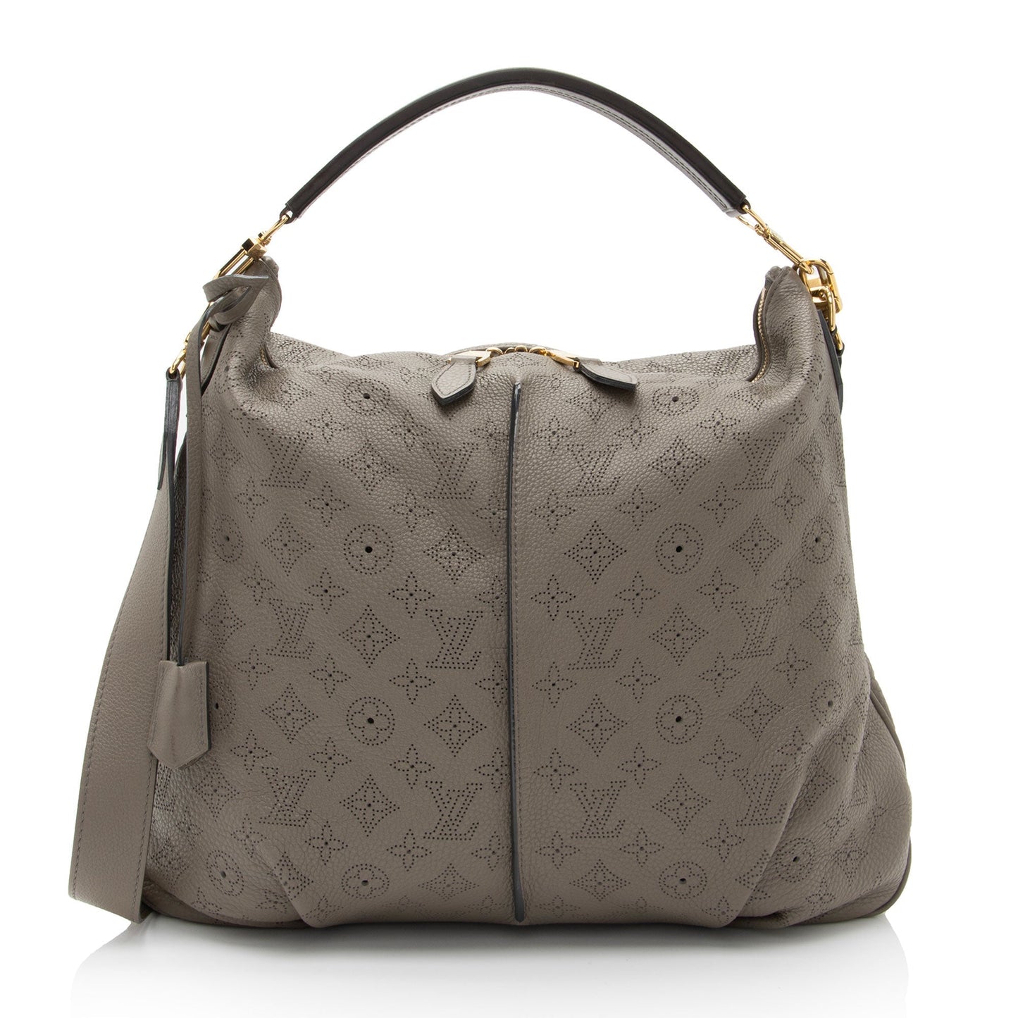 Louis Vuitton Mahina Leather Selene MM Shoulder Bag (SHF-QeOxAV)