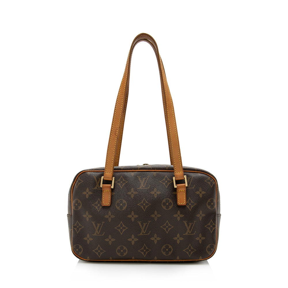 Louis Vuitton Monogram Canvas Cite MM Shoulder Bag (SHF-16727)