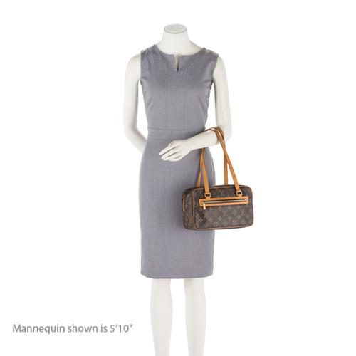 Louis Vuitton Monogram Canvas Cite MM Shoulder Bag (SHF-16727)