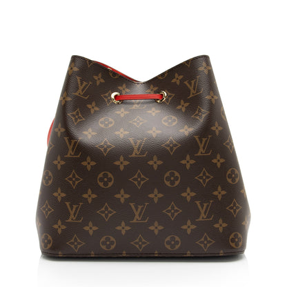 Louis Vuitton Monogram Canvas Neonoe Shoulder Bag (SHF-FE25mI)