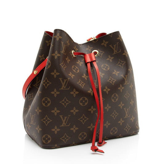 Louis Vuitton Monogram Canvas Neonoe Shoulder Bag (SHF-FE25mI)