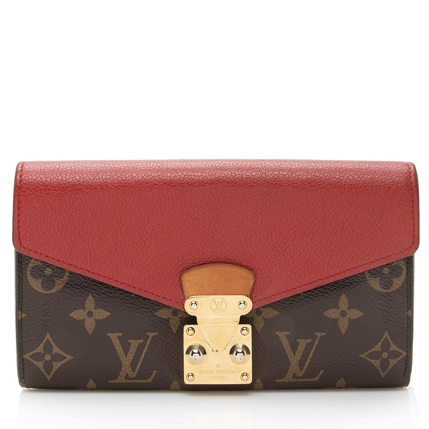 Louis Vuitton Monogram Canvas Pallas Wallet (SHF-22270)