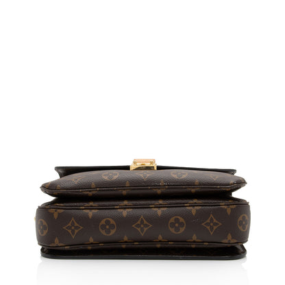 Louis Vuitton Monogram Canvas Pochette Metis Shoulder Bag (SHF-QKrLng)