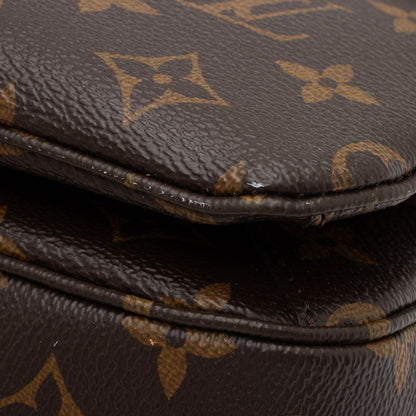 Louis Vuitton Monogram Canvas Pochette Metis Shoulder Bag (SHF-QKrLng)