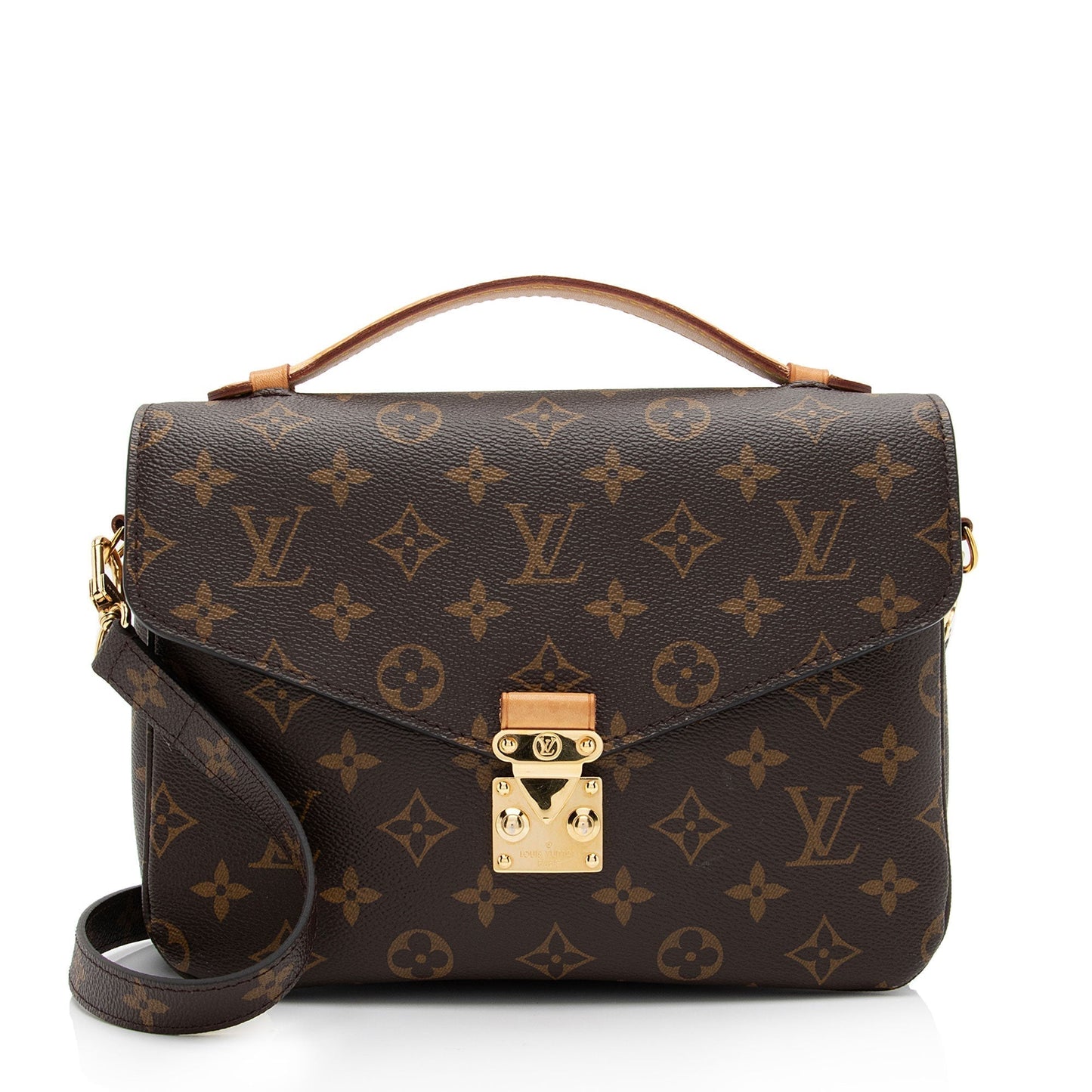 Louis Vuitton Monogram Canvas Pochette Metis Shoulder Bag (SHF-QKrLng)