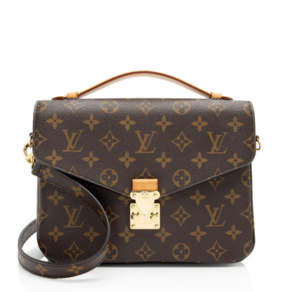 Louis Vuitton Monogram Canvas Pochette Metis Shoulder Bag (SHF-CEF8LT)