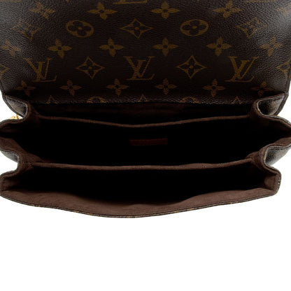 Louis Vuitton Monogram Canvas Pochette Metis Shoulder Bag (SHF-CEF8LT)