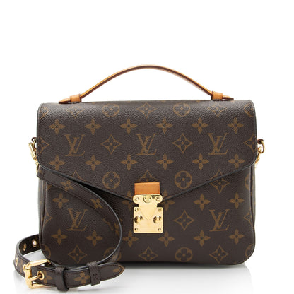 Louis Vuitton Monogram Canvas Pochette Metis Shoulder Bag (SHF-XPylXB)