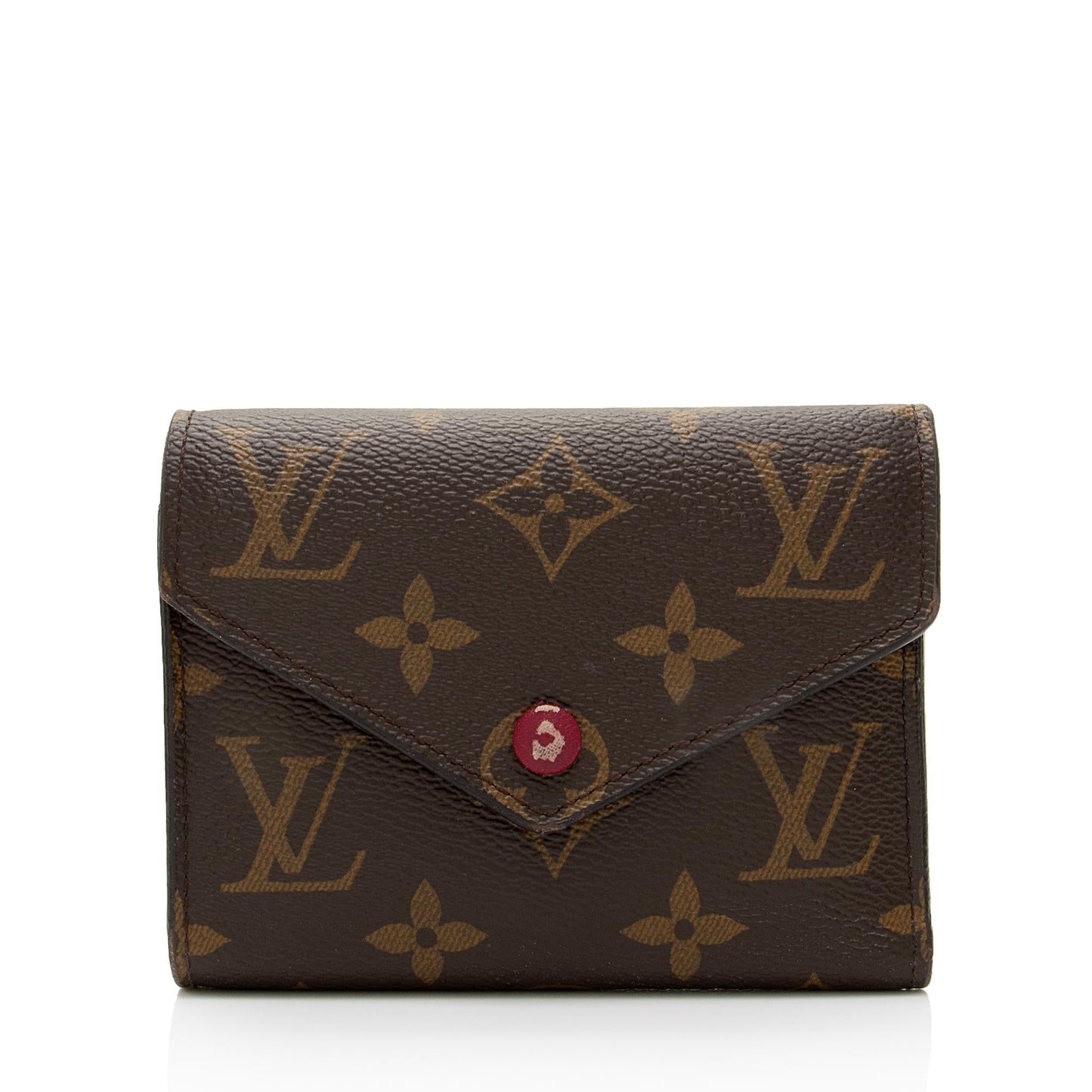 Louis Vuitton Monogram Canvas Victorine Wallet (SHF-4K4u4K)