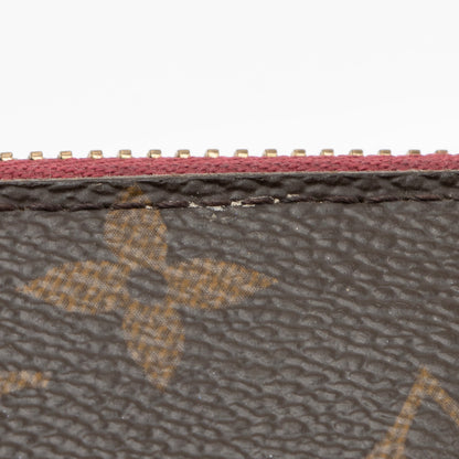 Louis Vuitton Monogram Canvas Zippy Wallet (SHF-23696)